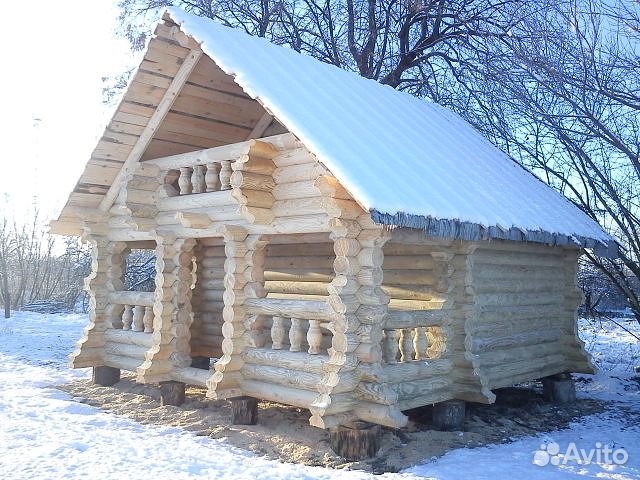 Сруб бани 6на3