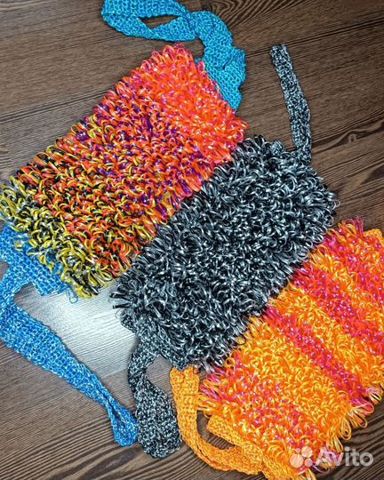 Мочалка ручной работы