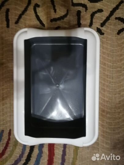 Новый лоток туалет для кошек с бортом