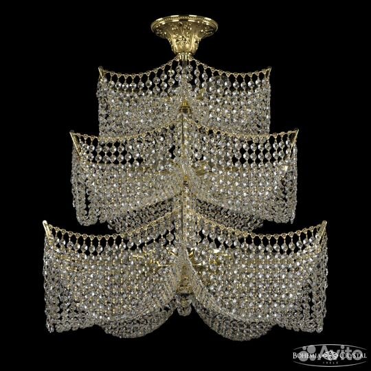 Люстра Богемия в спальню классика