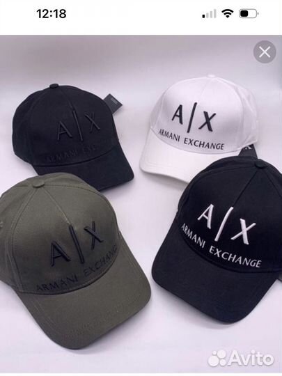 Armani exchange usa Кепка бейсболка мужская