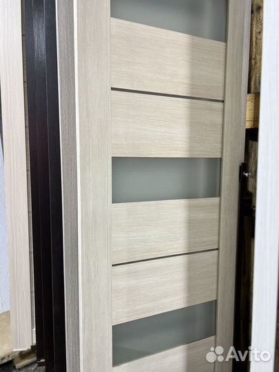 Дверь межкомнатная Ясень латте