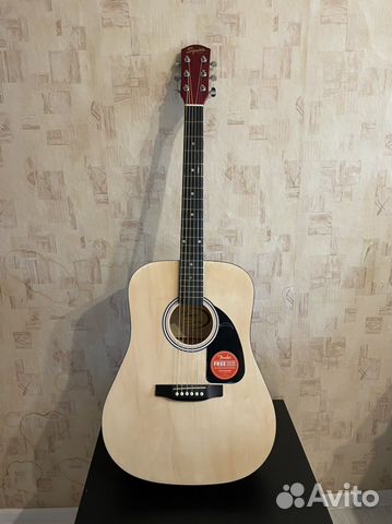 Акустическая гитара fender squier SA-150 купить в Москве | Хобби и ...