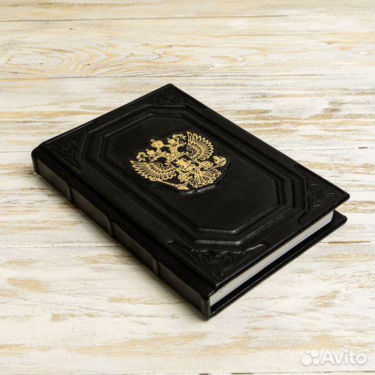 Кожаный ежедневник А5 ручной работы