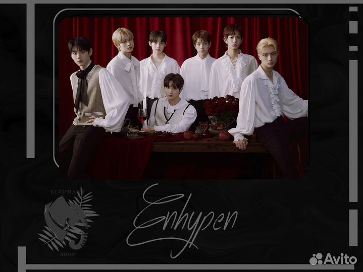Набор карточек группы enhypen