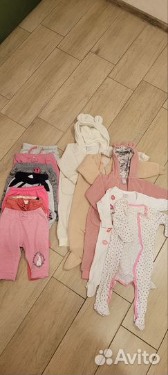 Пакет детской одежды для девочек 74