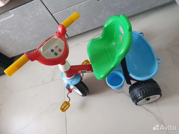 Велосипед 3х колесный со звуком