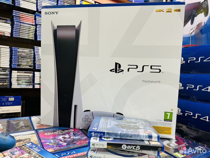 Sony playstation 5 ps5 новые + гарантия 1 год