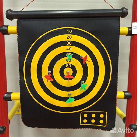 Дартс магнитный двухсторонний