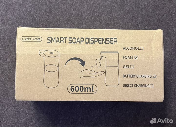 Диспенсер для мыла новый