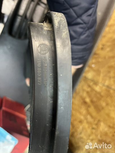 Решетка нижняя переднего бампера skoda octavia