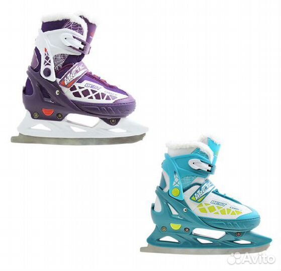 Коньки раздвижные детские Tech Team Arctic Girl