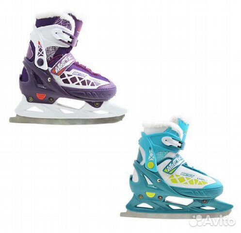 Коньки раздвижные детские Tech Team Arctic Girl