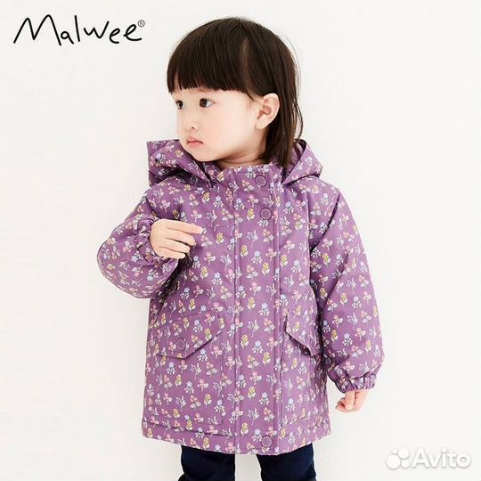 Куртка ветровка для девочки 98-140