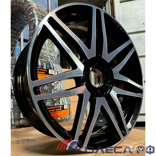 Кованые диски R19 на Mercedes