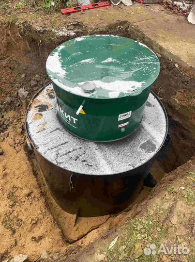 Септик для дома. Монтаж под ключ за 1 день