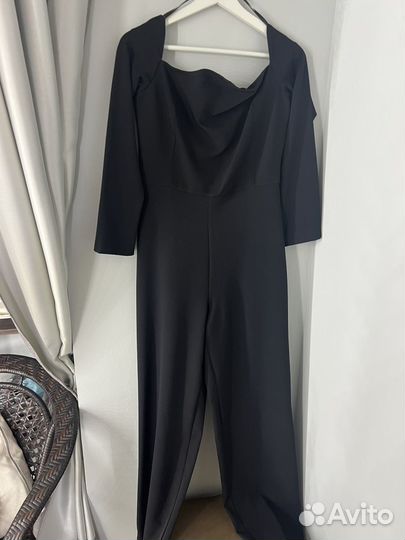 Комбинезон новый розовый/черный