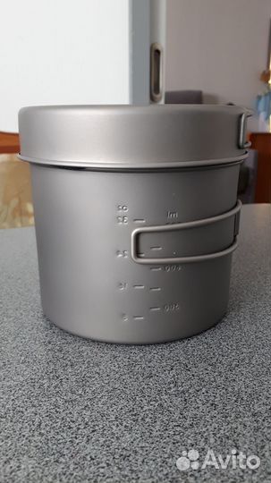 Котелок титановый походный