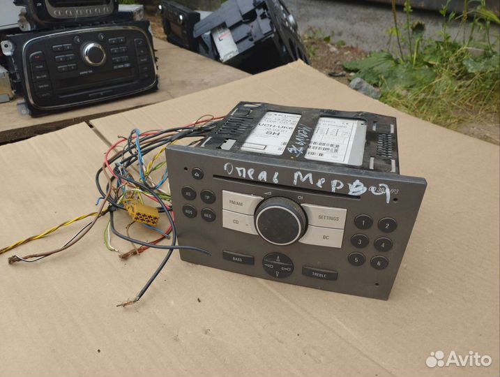 Штатная магнитола Opel Meriva A