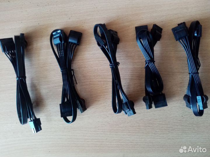 Кабеля для корпуса и модульного блока питания