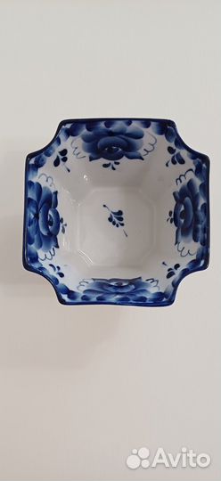 Гжель салатник конфетница новая