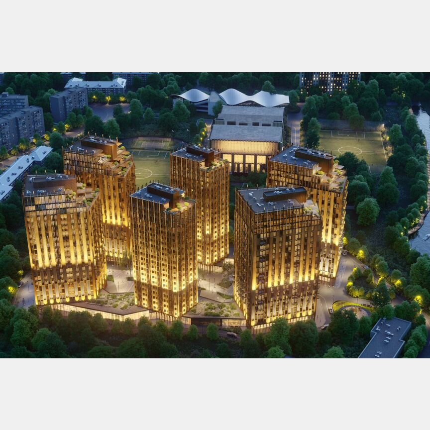 2-к. квартира, 62 м², 5/23 эт.