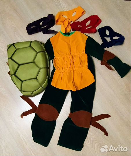 Новогодний костюм черепашки ниндзя