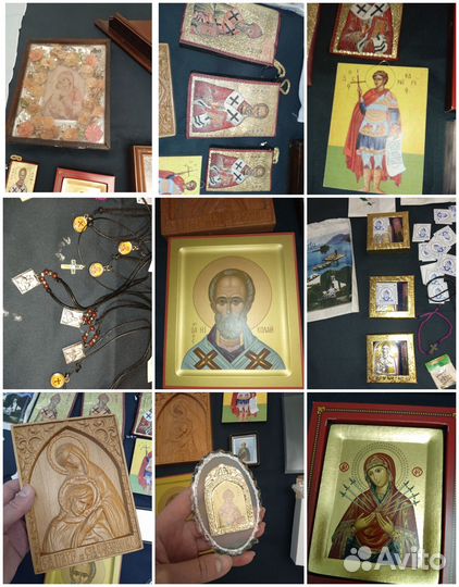 Православные религиозные изделия иконы