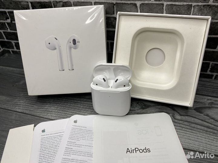 AirPods 2 Premium (Лучшее качество; Гарантия)