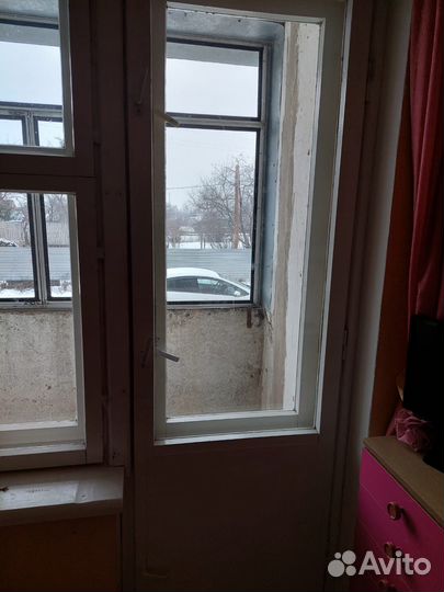 Оконный блок с дверью бу и алюминевое остекление л