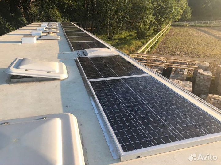 Сетевая солнечная станция 10 квт