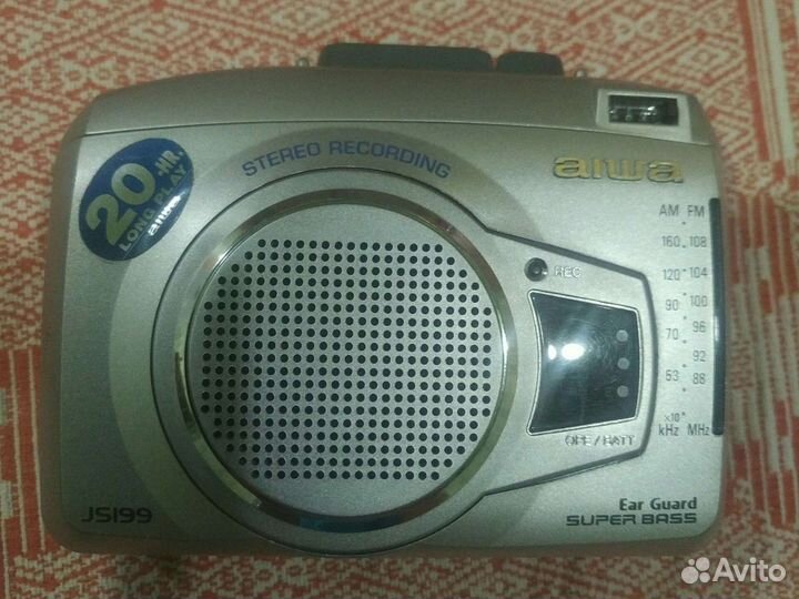 Кассетный плеер aiwa js199
