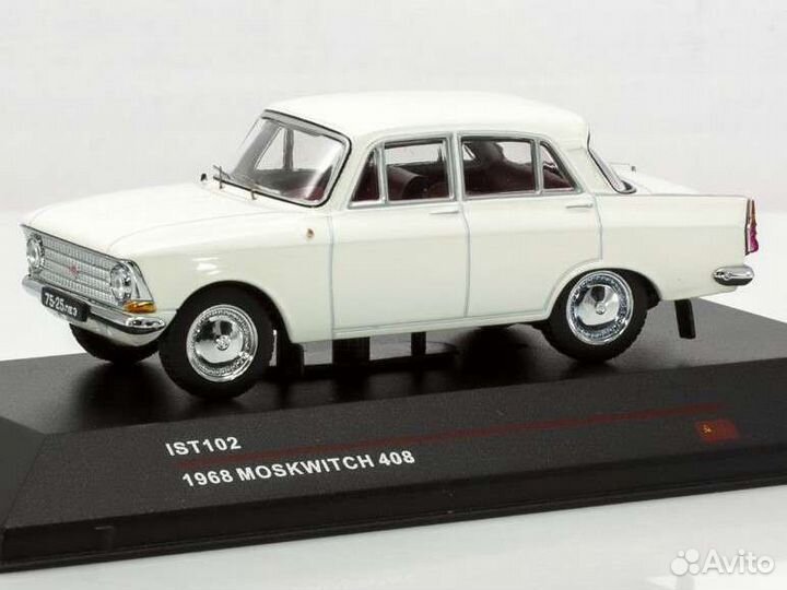 Модель советского автомобиля Москвич 408 Moskwitch