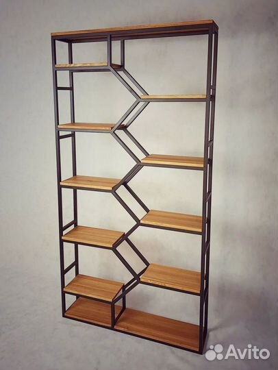 Стеллаж в стиле лофт