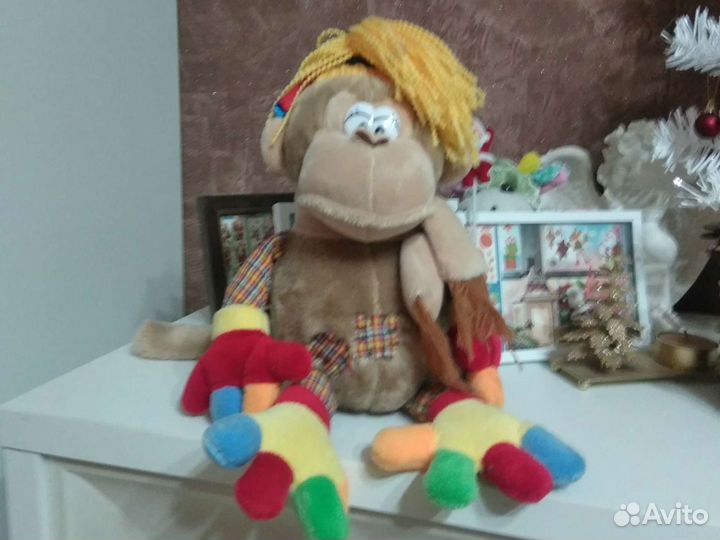 Игрушка обезъяна,новая