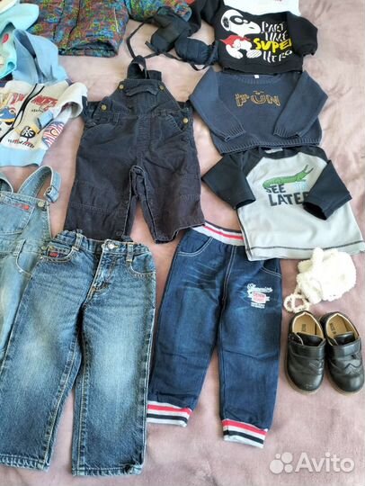 Вещи пакетом на мальчика от 3м до 1 г