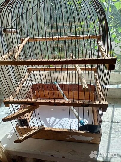 Клетка для попугая бу