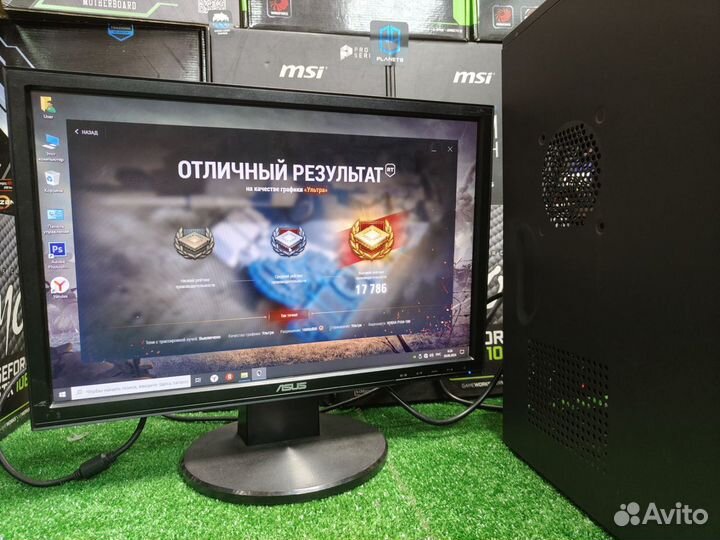 Системный блок 2 ядра gtx 1060 6gb 8gb ddr4