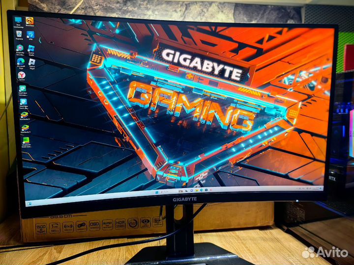 Новый монитор gigabyte 27