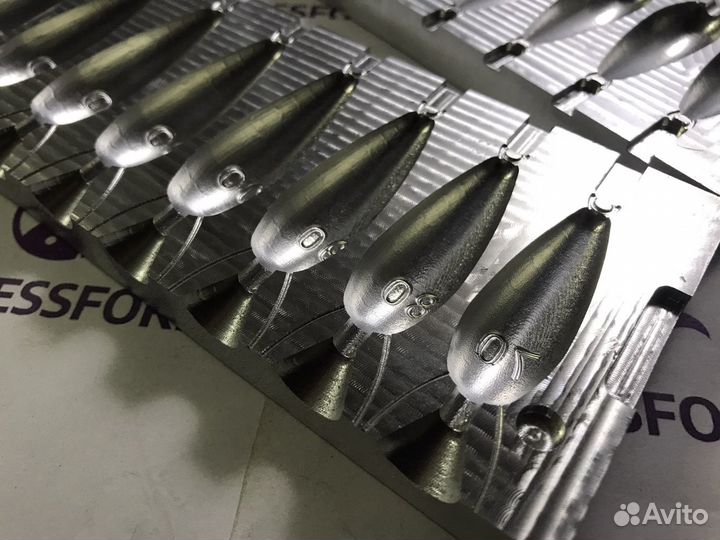 Форма чпу для литья грузил (капля №3)