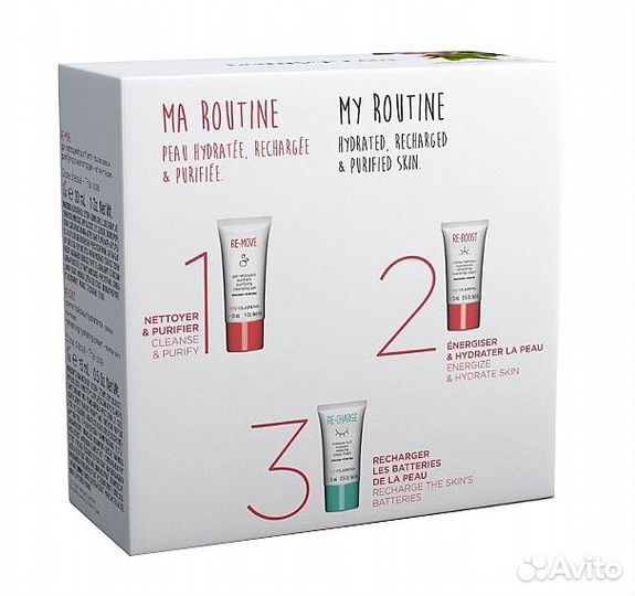 Набор Clarins Skin Dream крем, маска, пенка-новый