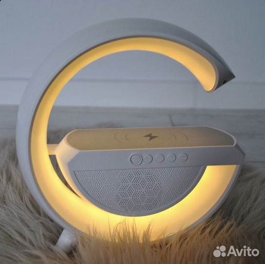 Беспроводная зарядка, Ночник, колонка 7в 1