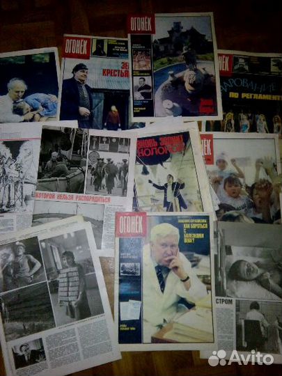 Журналы, газеты Огонек