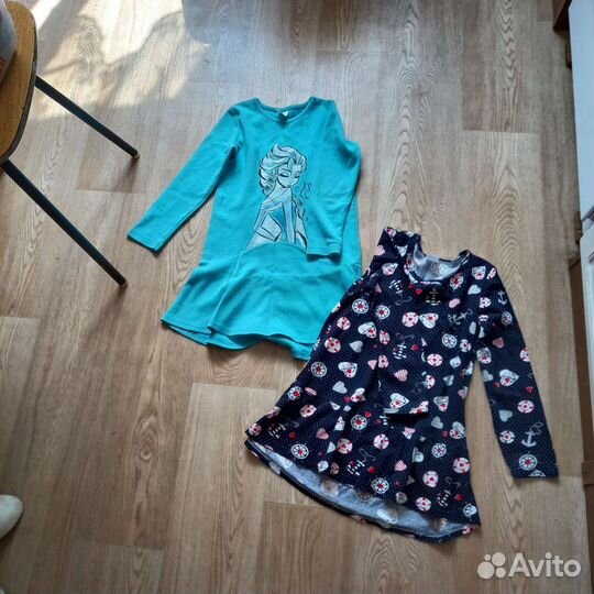 Вещи пакетом на девочку 116 до 128