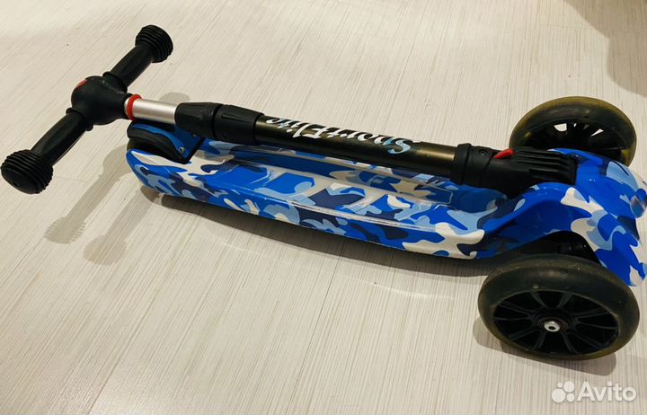 Крепкий самокат до 80 кг