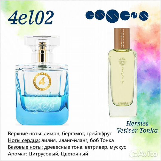 Hermes vetiver tonka 100мл