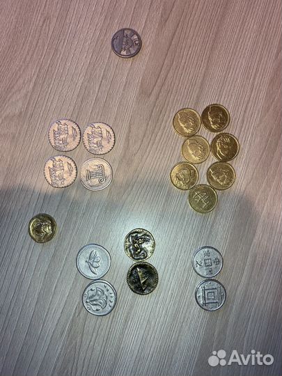 Монеты из супермаркета Магнит