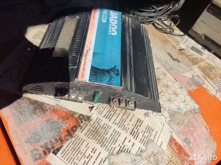 Усилитель 2х канальный mystery jadoo