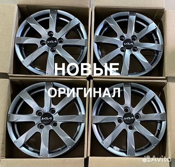 R15 диски 4x100 новые оригинал Kia Hyundai Toyota