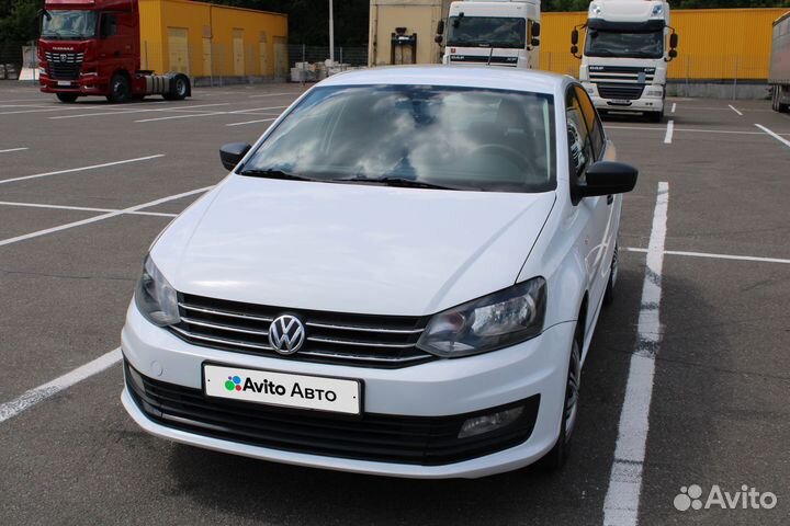Volkswagen Polo 1.6 МТ, 2018, 155 000 км